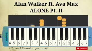 Alan Walker ft. Ava Max - ALONE Pt II - bukan pianika