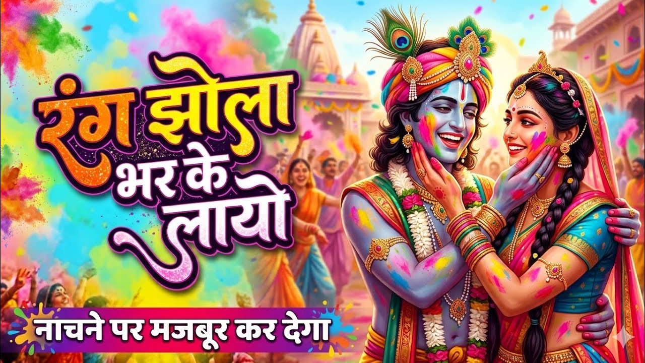 राधा कृष्णा होली भजन 2026 | New Holi Bhajan | Holi Bhajan Krishna | Holi Bhajan 2026