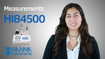 Wine Analysis with the SO2 & ORP Mini Titrator HI84500