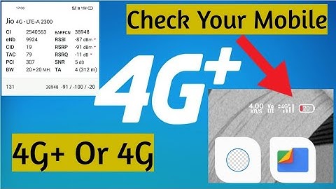 How To Know Your Device Support 4G+ Carrier Aggregation ! Speed Testing!4G Plus ko kaise pta Karen .