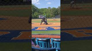 #saltillo Tigers 🐅 at bat and the home plate umpire gets hit by the ball. Ball 4 take your base