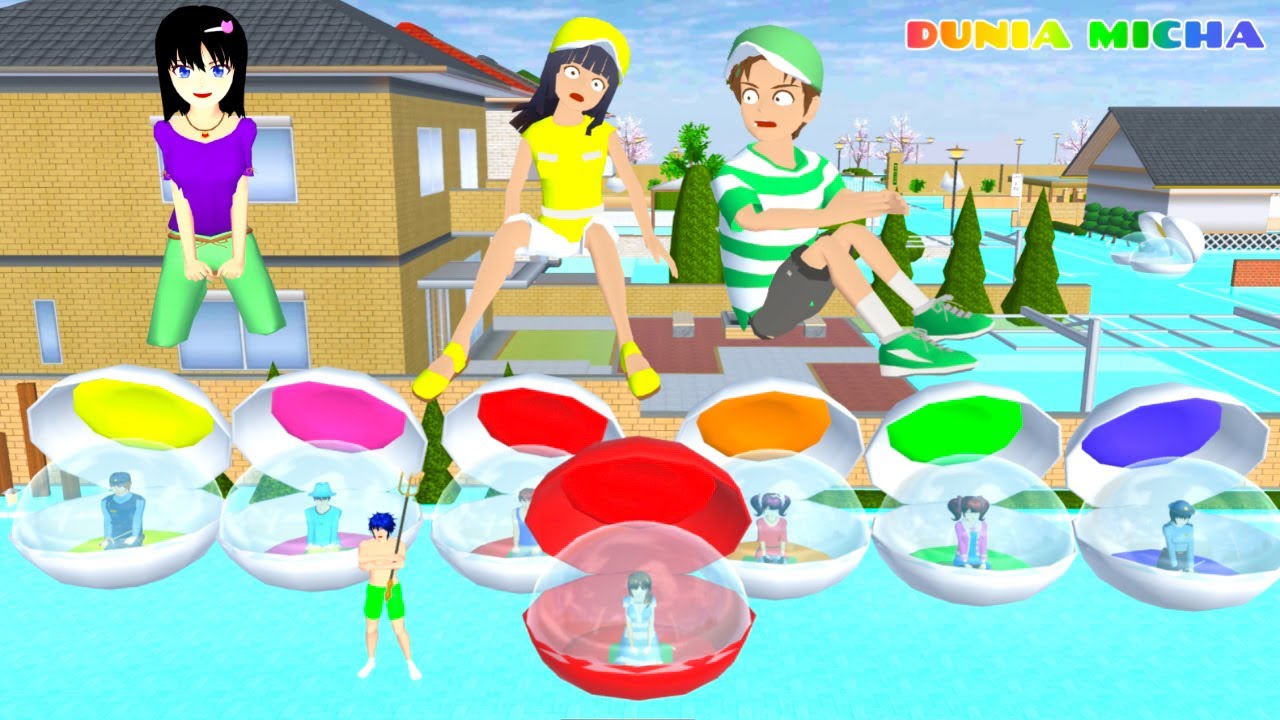 Yuta Selamatkan Orang Dari Kerang Merman 🐟🐠 Merman Mau Ratu Mermaid Mata Seribu | Sakura Simulator