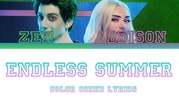 Meg Donnelly & Milo Manheim - Endless Summer (ZOMBIES: The Re-animated Series) [Color Coded Lyrics]