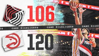 Portland Trail Blazers 106, Atlanta Hawks 120 | Game Highlights | March 27, 2024