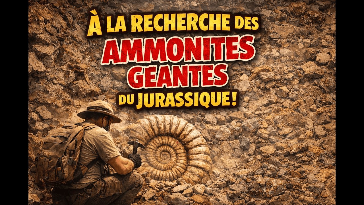 Exploration dans le jurassique - à la recherche de fossiles