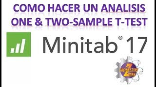 Analisis One &amp; two-sample T-test Minitab