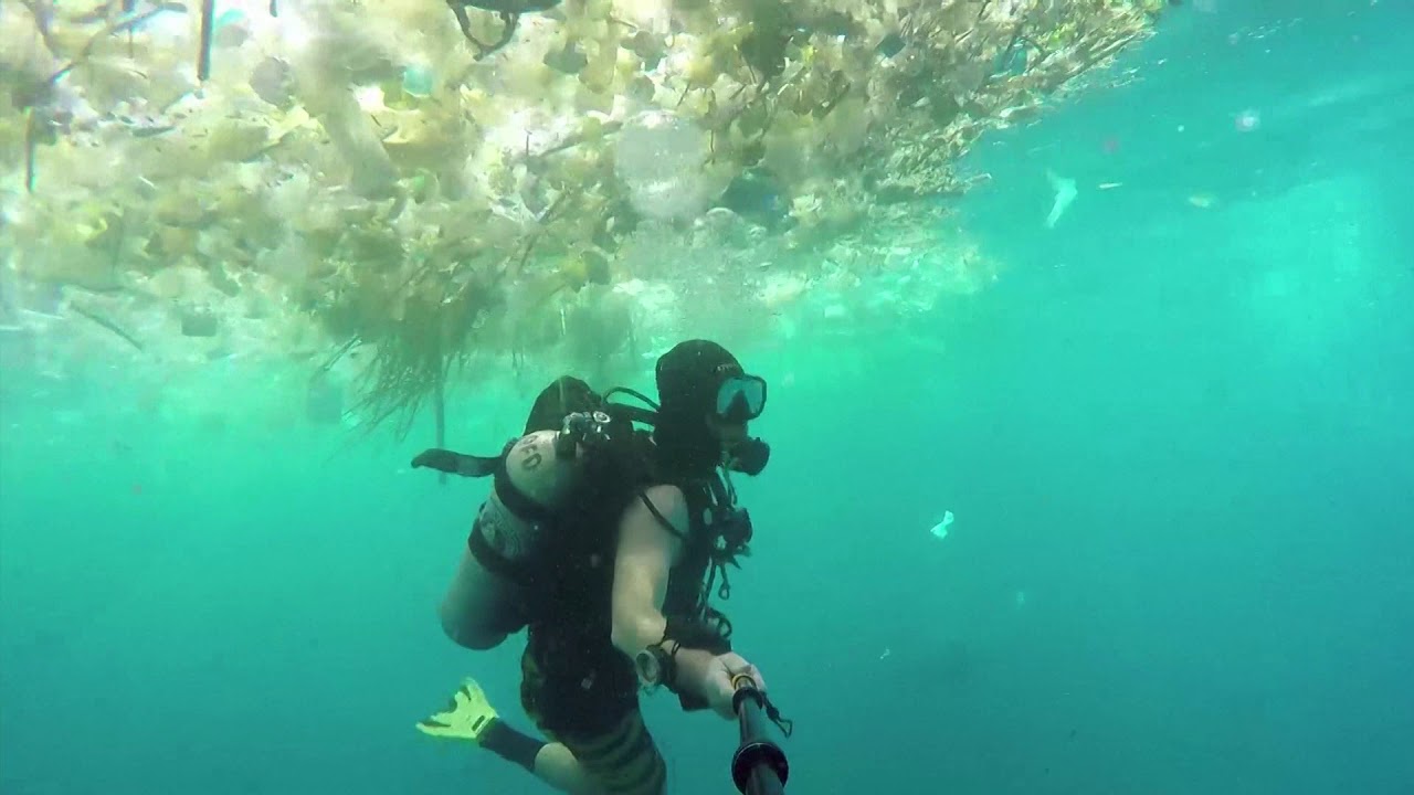 Waste waters Plastic trash chokes Bali's sea YouTube