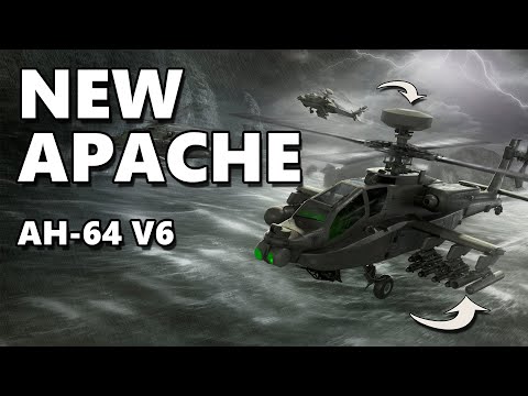 Boeing unveiled the New Apache Concept, which features an improved radar system & longer firing arm.