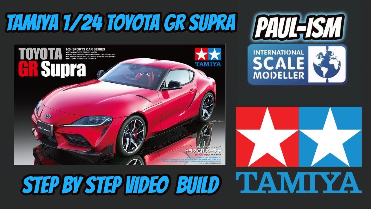 Tamiya 1/24 Toyota Supra Car