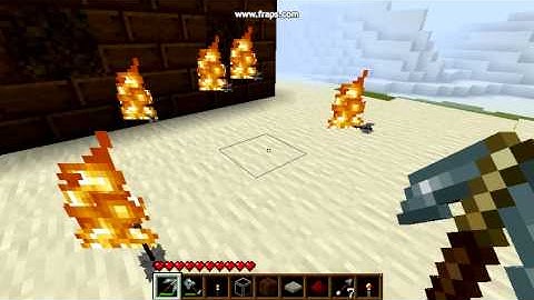 Minecraft Dispenser Flaming Arrows Device