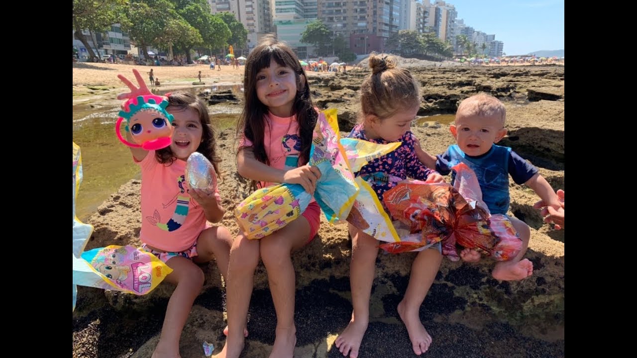 Encontramos ovos de páscoa no mar diversão em recife hoje