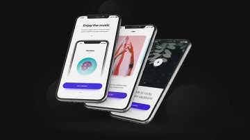 iPhone XS Screen Mock Up for App Promo Video - After Effects Template