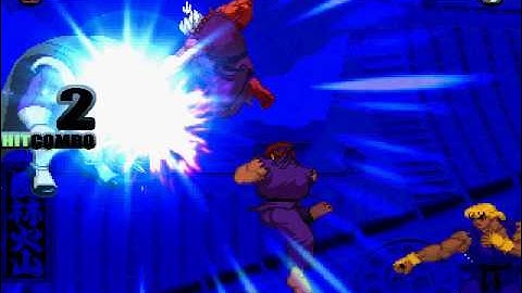 Dark Ryu & Gouki vs. Dark Ken & M. Bison: Part 1