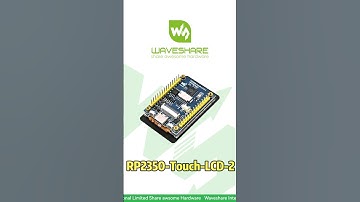 RP2350-Touch-LCD-2，capacitive touch, 240×320 display，RP2350 with dual-core architecture#raspberrypi