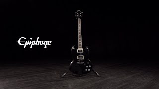 Epiphone SG Muse, Jet Black Metallic | Gear4music demo