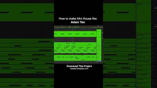 Adam Ten &amp; Bontan - Hey Ableton Template (Afro House)
