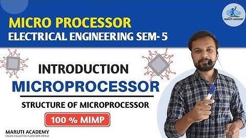 CH2 / Most Imp 💯 / Sem - 5 Microprocessor / Lec 1