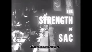 Famous “ THE STRENGTH OF SAC ” 1960S U.S. AIR FORCE STRATEGIC AIR COMMAND   B-52  OPERATION BIG STAR  23414 Profile