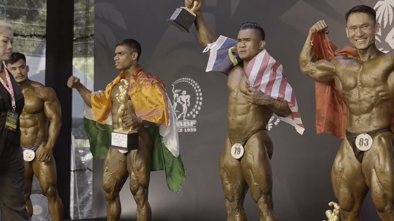 Men’s Bodybuilding up to 80 kg