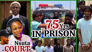 THIS IS HOW ASANTE MAMPONG NSUTA CIRCUIT COUT JAILED FOUR MEN FOR ROBBING A FETISH PRIESTESS