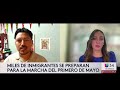 Primero de mayo: miles se preparan para marchar por derechos laborales e inmigración en Los Ángeles