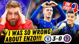 I Was Wrong About Enzo! Chelsea COOKING! [Chelsea 3-0 Aston Villa Reaction]