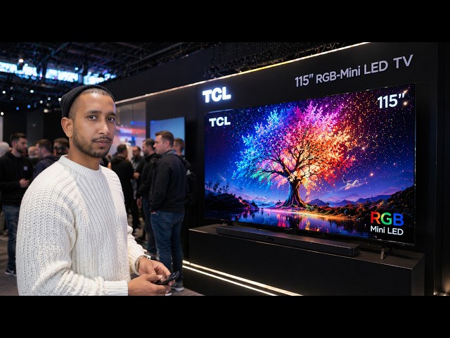 TCL Paris Event. TCL X11L, RGB RM9L, Q7D Pro, C8L, C7L, RayNeo Air