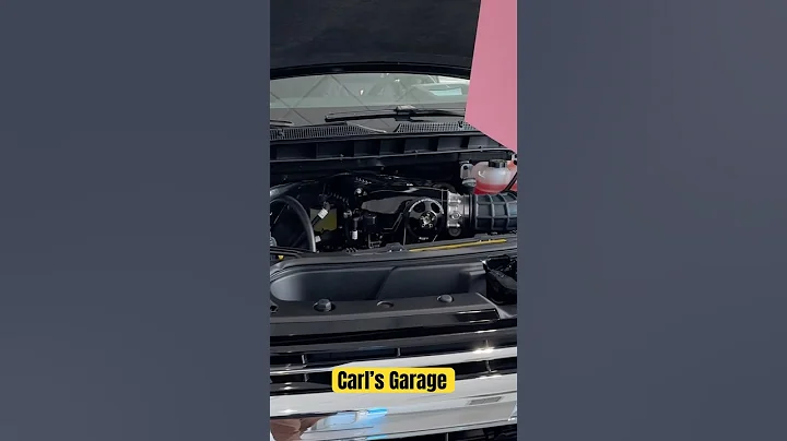 This 2026 Black Widow Chevy Tahoe is Amazing #shorts #chevy #trucks #supercharged