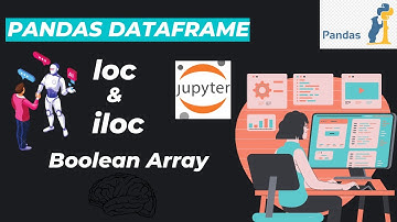 10. loc & iloc With  Boolean Array | Python Pandas Tutorial