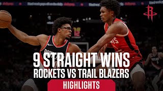 Rockets win 9th Straight | Houston Rockets