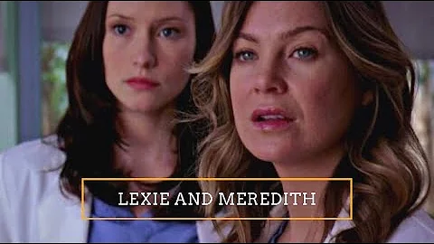 Meredith & Lexie | Their Story (All Scenes)