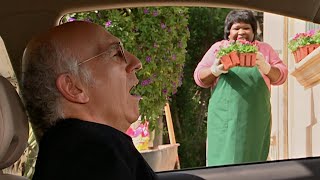 Curb Your Enthusiasm - Larry stabs Auntie Rae in the stomach