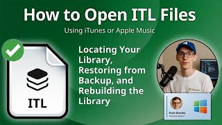 How to Open ITL Files (iTunes or Apple Music)