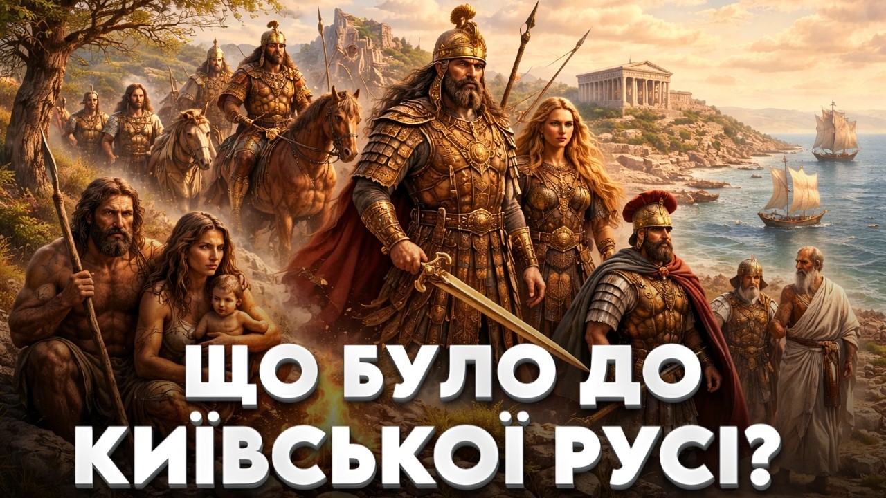 ІСТОРІЯ УКРАЇНИ ДО КИЇВСЬКОЇ РУСІ – що тут було?