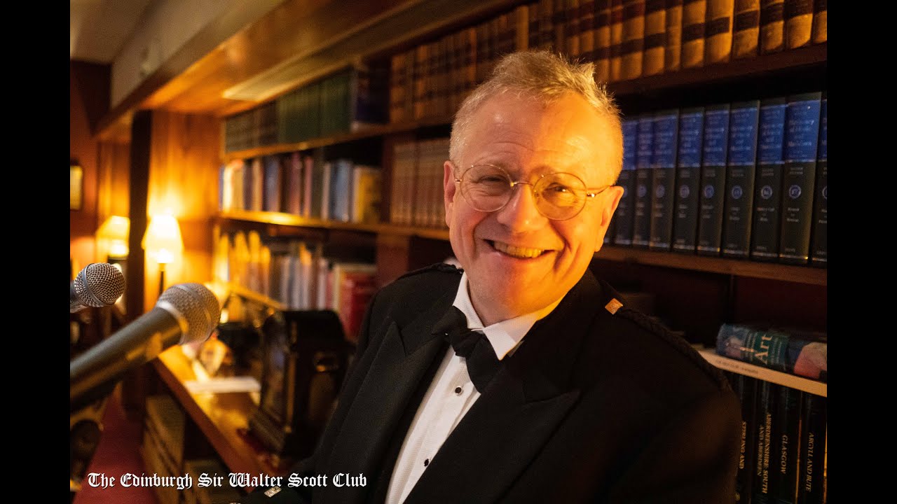 112th Annual Dinner - Professor Murray Pittock proposes the Toast to the Memory of Sir Walter