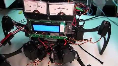 Phoenix Hexapod Power Consumption Test