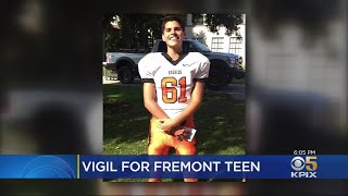 Family, Friends, Teachers Gather At Vigil For Fremont Teen Killed By Suspected Drunk Driver