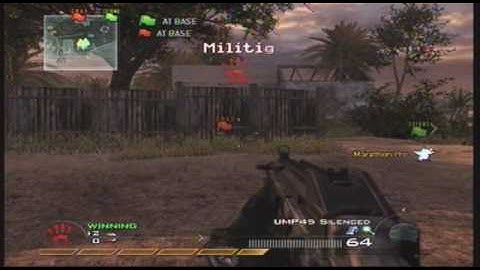 flights CTF on rundown (mw2 gameplay/commentary)