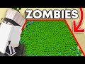 1,244 Zombie Apocalypse VS Minecraft SMP...