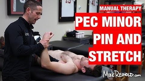 Pec Minor Pin and Stretch Manual Therapy