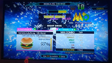 [DDR A20 PLUS] Night Drive Course [Basic 7] Green Full Combo 9th Course Trial