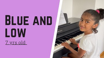 Blue and low piano solo l piano Alfred prep course level D