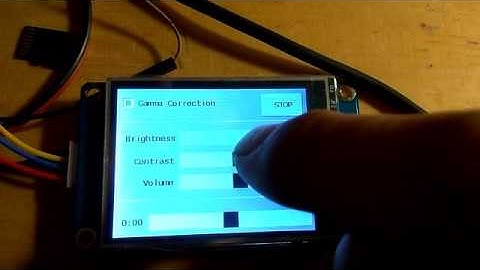 Arduino Mechanical TV #14 - Prototype Nextion UI