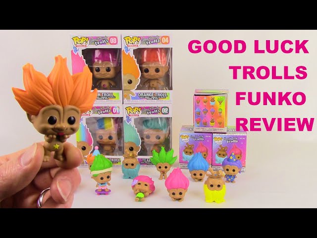 Funko pop funkoVinyl Action Figure Dolls for Children, modelos de coleção  de brinquedos, TROLOS DE BOA SORTE, caixa original, #01, #03, #05, #07,  Troll