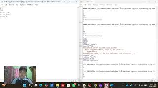 Pemrograman dasar python #numbering