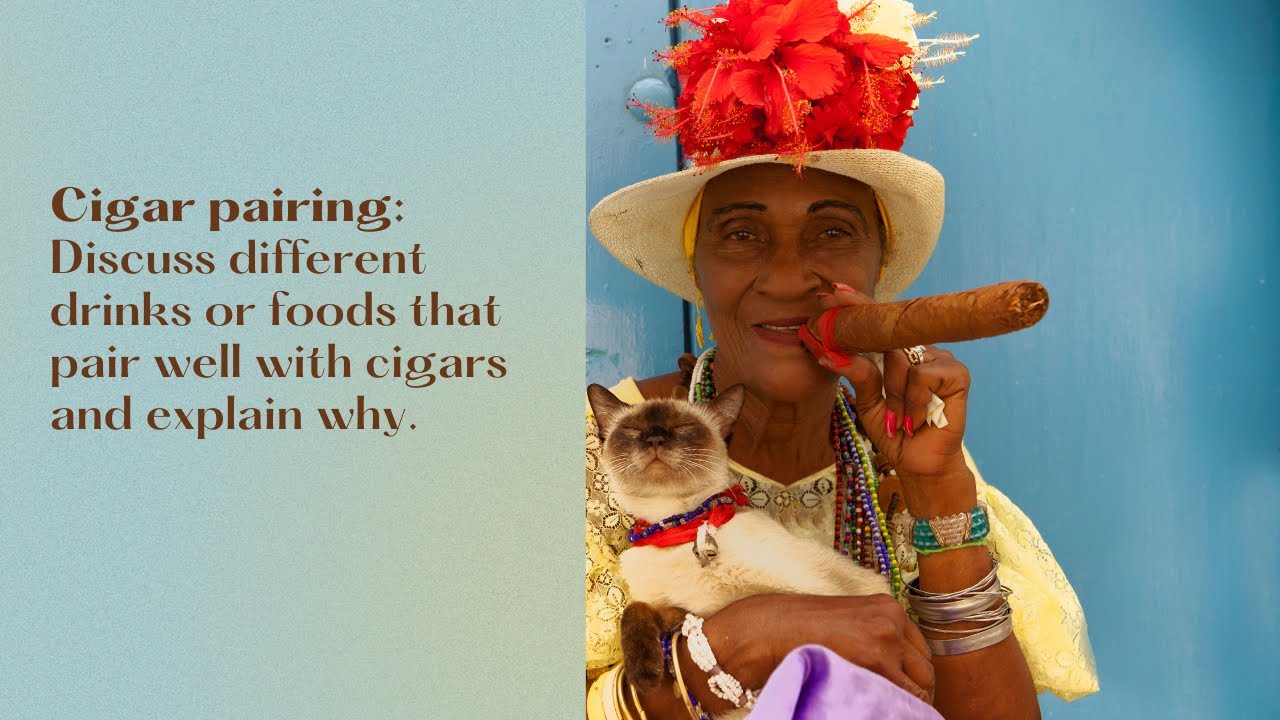 Cigar 3rd Explained Cigar pairing: Discuss different drinks or foods that pair well with ...