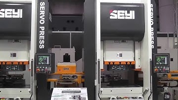 Servo Press and Robotic Transfer Featuring SEYI and Orii Robots