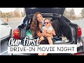 OUR FIRST DRIVE-IN MOVIE | VLOG