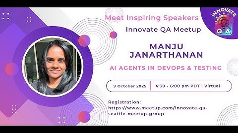 InnovateQA Events | AI agents in DevOps & Testing