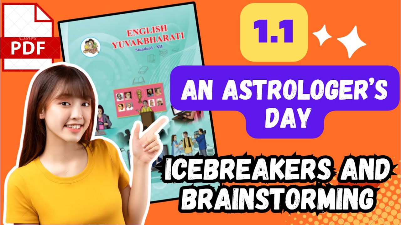 An Astrologer's Day | Class 12 | Icebreakers and brainstorming | HSC | Rk Edits